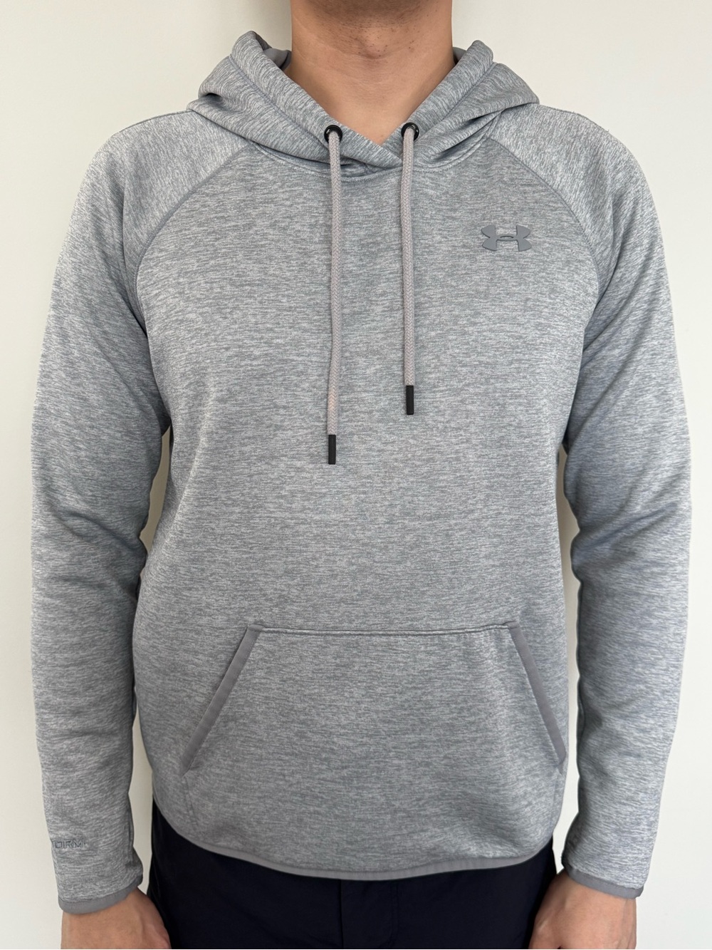 Under Armour Men's Light Gray Pullover Hoodie